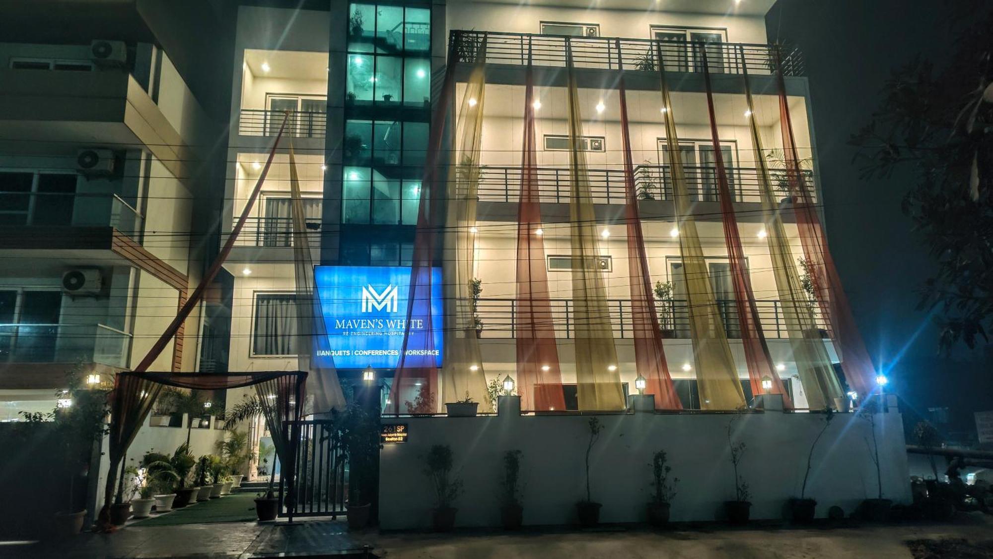 Hotel Mavens White Artemis Hospital Road Sector 52 Gurgaon Exterior foto